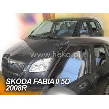 Дефлекторы боковых окон Team Heko для Skoda Fabia II Kombi (2008-2015)